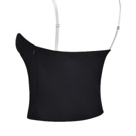 Eli Black & Off White Underwired Top - Image 3